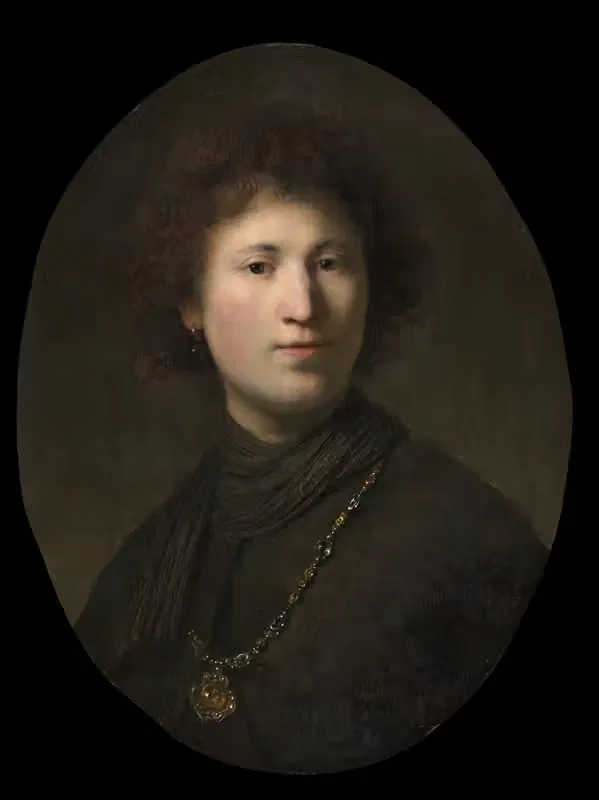 Молодой человек с цепью by Рембрандт ван Рейн, c. 1629 — digital art print download
