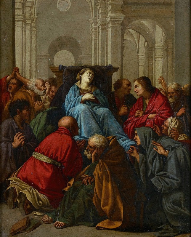 Death of the Virgin — School Of Carlo Saraceni
