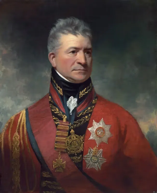 Генерал-лейтенант сэр Томас Пиктон by Сэр Уильям Бичи, 1815-1817 — digital art print download