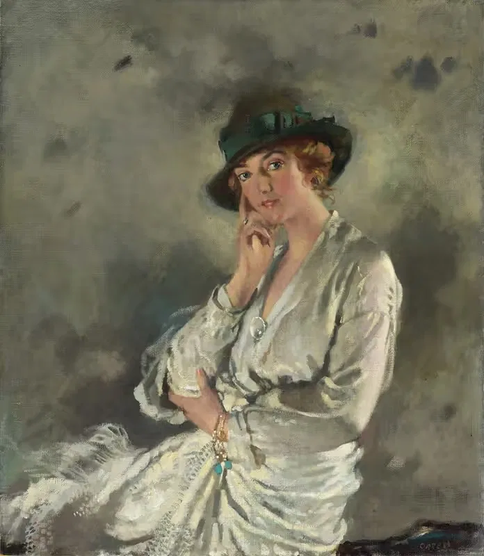 Миссис Чарльз С. Карстейрс by Уильям Орпен, 1914 — digital art print download
