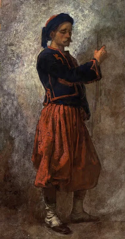 Зуав by Томас Кутюр — digital art print download