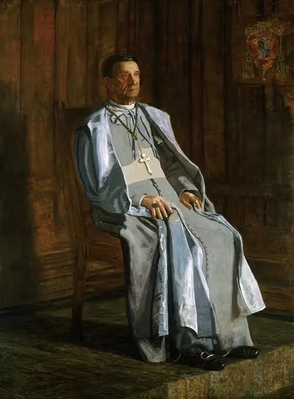 Архиепископ Диомеде Фальконио by Томас Икинс, 1905 — digital art print download