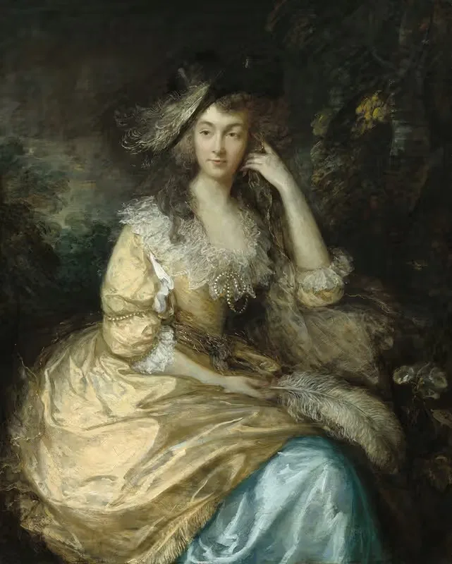 Frances Susanna,Lady de Dunstanville — Thomas Gainsborough