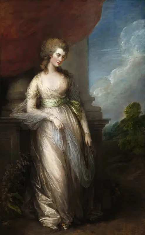 Джорджиана, герцогиня Девонширская by Томас Гейнсборо, 1783 — digital art print download