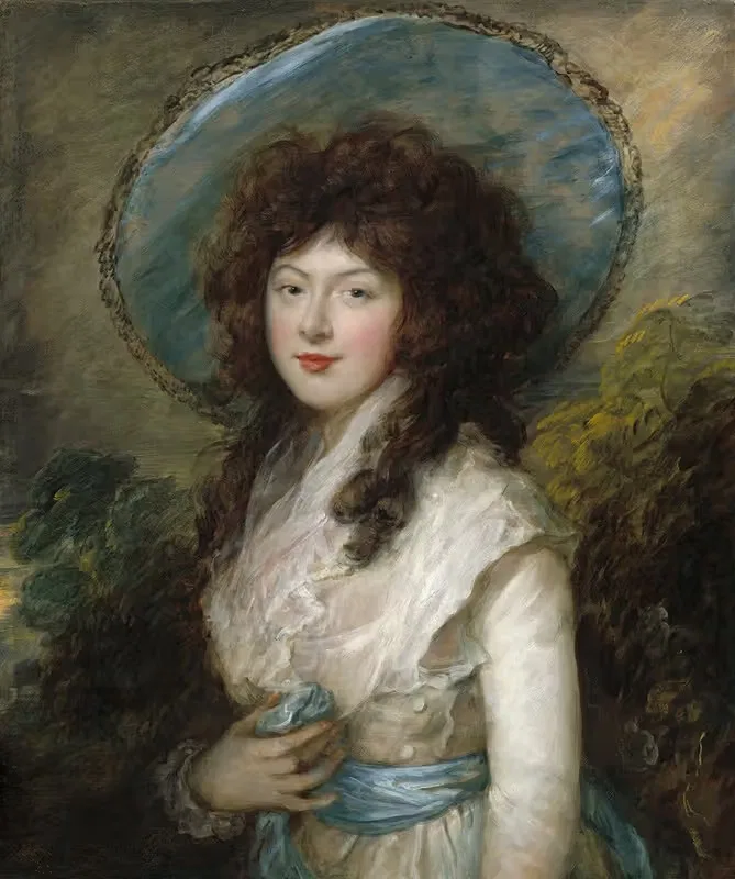 Miss Catherine Tatton by Thomas Gainsborough, 1786 — digital art print download