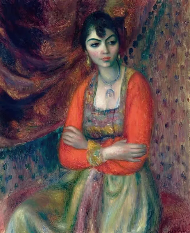 Армянская девушка by Уильям Джеймс Глакенс, 1916 — digital art print download