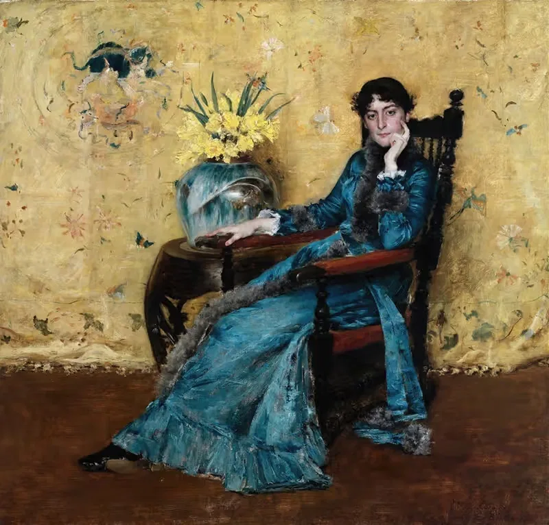 Portrait of Dora Wheeler — William Merritt Chase