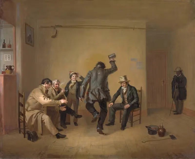 Сцена в баре by Уильям Сидни Маунт, 1835 — digital art print download
