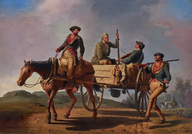 Veterans of 1776 Returning from the War — William Tylee Ranney