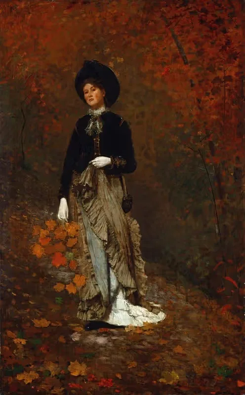 Осень by Уинслоу Хомер, 1877 — digital art print download