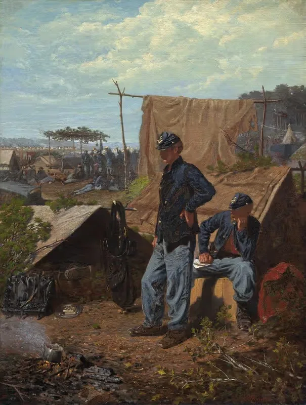 Дом, милый дом by Уинслоу Хомер, c. 1863 — digital art print download
