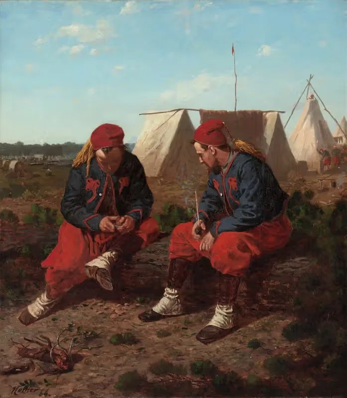 Трубка из терновника by Уинслоу Хомер, 1864 — digital art print download