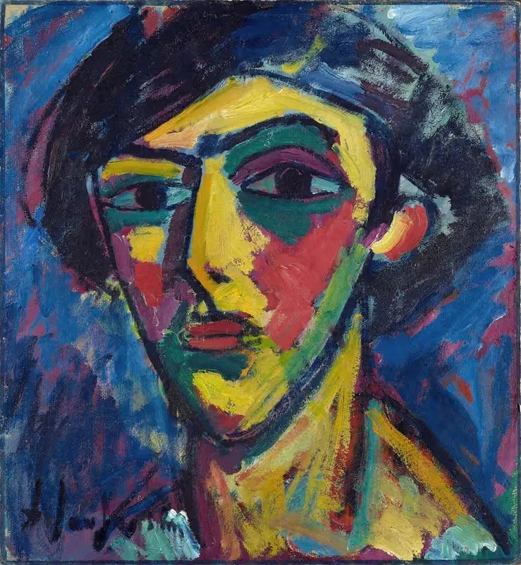 Голова юноши — Алексей фон Явленский
