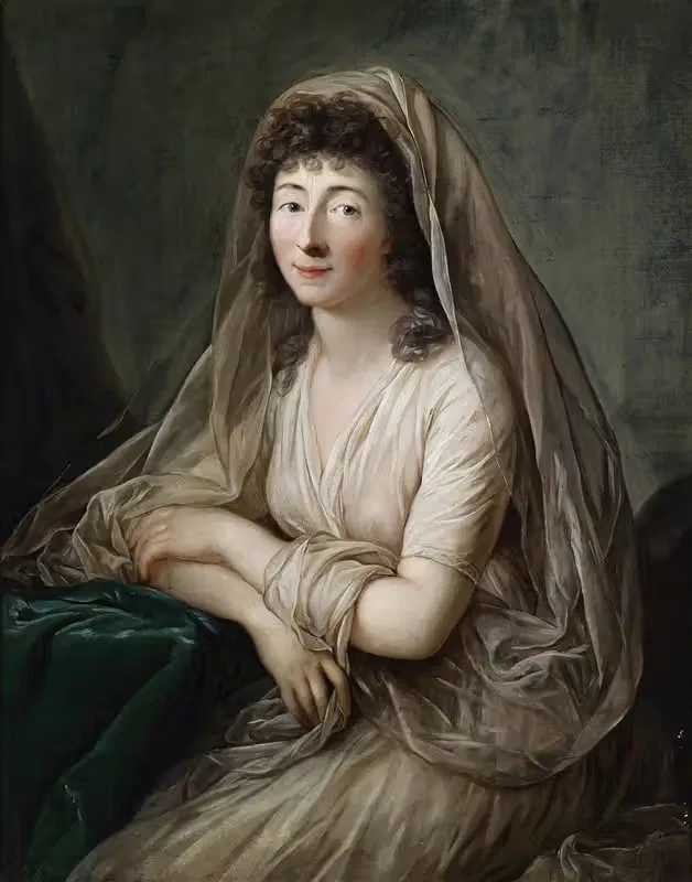 Female Portrait by Anton Graff — digital art print download