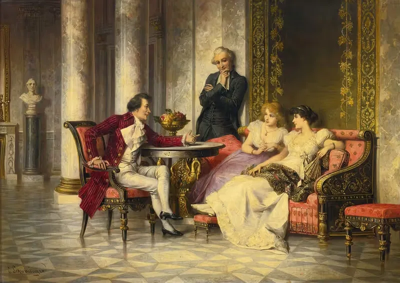 Дворцовые интриги by Карл Швенингер-младший — digital art print download
