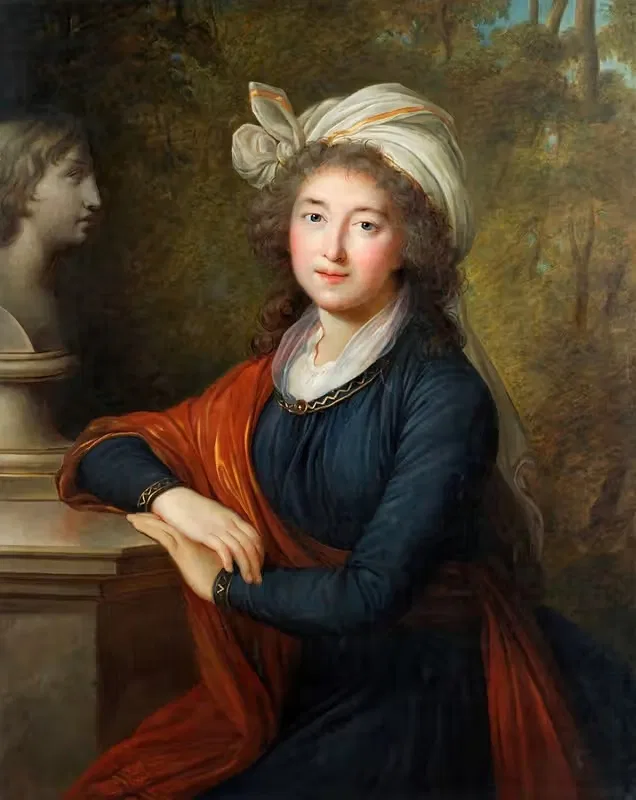 Изабела Любомирская by Элизабет Луиза Виге Лебрен, 1793 — digital art print download