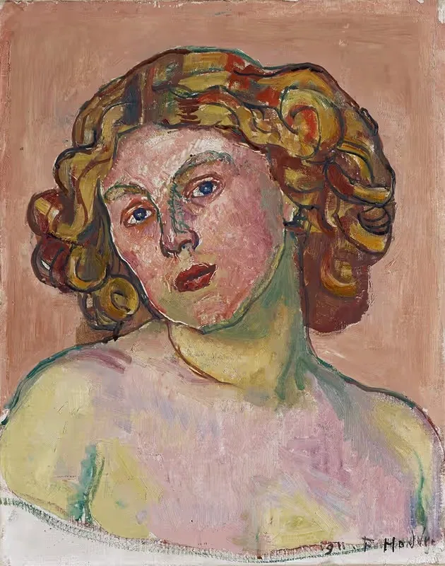 Portrait Of Régina Morgeron — Ferdinand Hodler