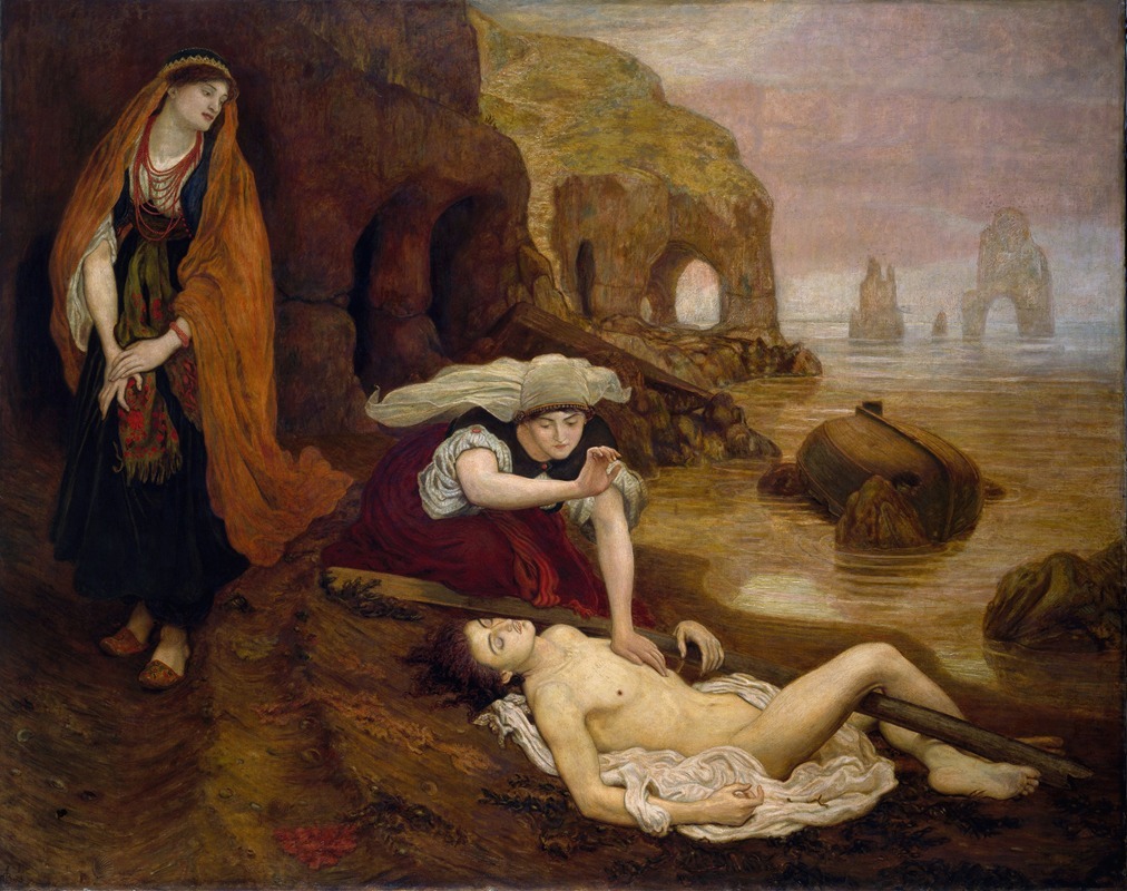 Finding Of Don Juan By Haidee — Ford Madox Brown