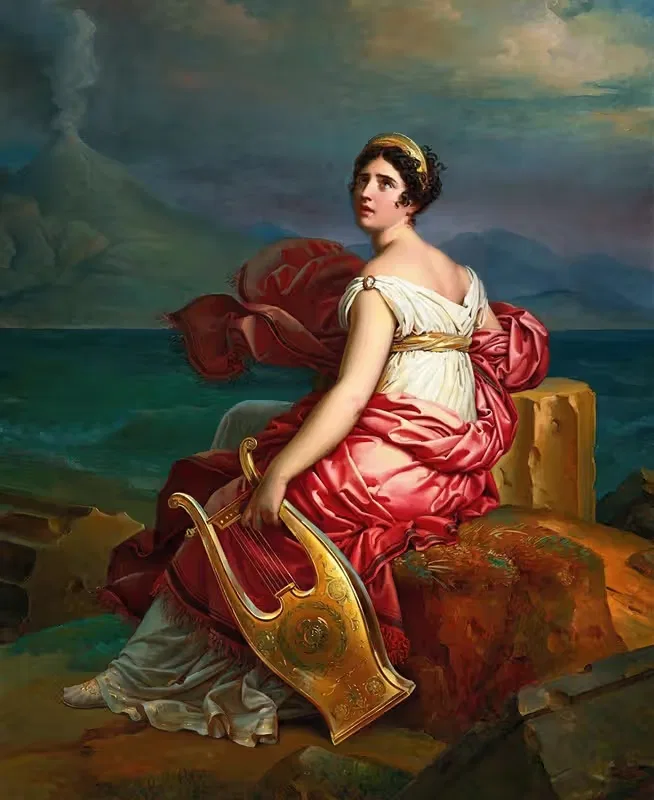 Corinne Au Cap De Misène by François Gérard — digital art print download