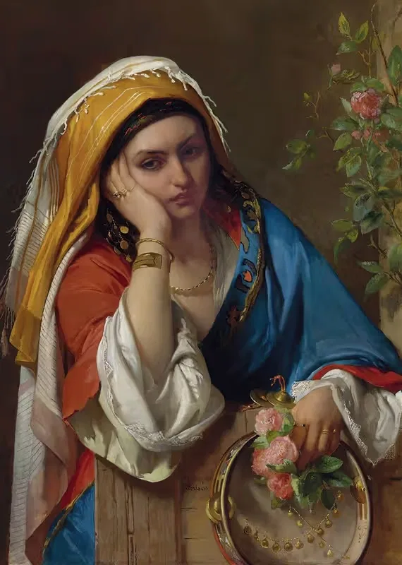 Reverie by Jean François Portaels — digital art print download
