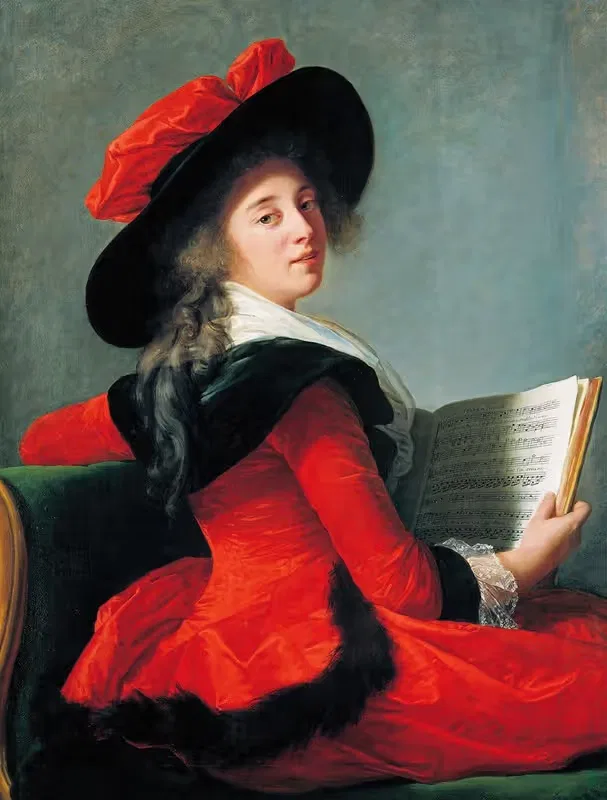 Баронесса де Круссоль by Элизабет Луиза Виге Лебрен, 1785 — digital art print download
