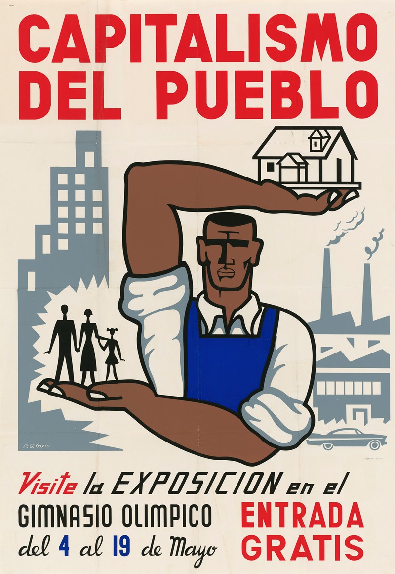 People's Capitalism by Агентство информации США, 1957 — digital art print download