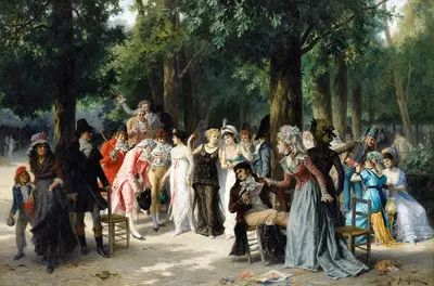 Une Mode Nouvelle Sous Le Directoire by Paul Émile Antony Morlon — digital art print download