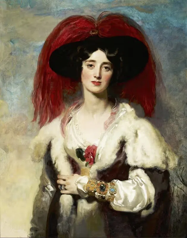 Julia, Lady Peel by Sir Thomas Lawrence, 1827 — digital art print download