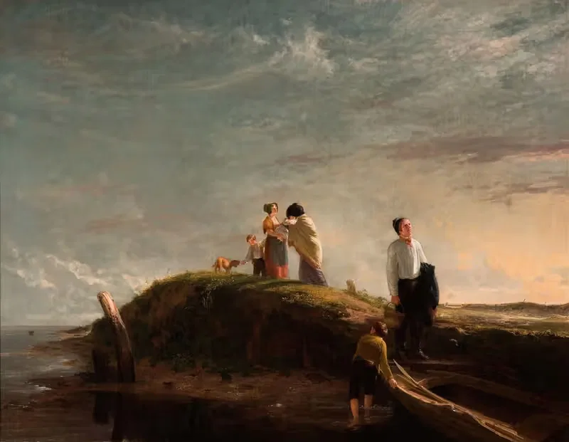 Нежелательный уход by Уильям Коллинз, 1815 — digital art print download