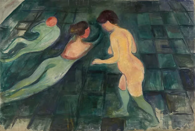 Bathing Women by Edvard Munch — digital art print download