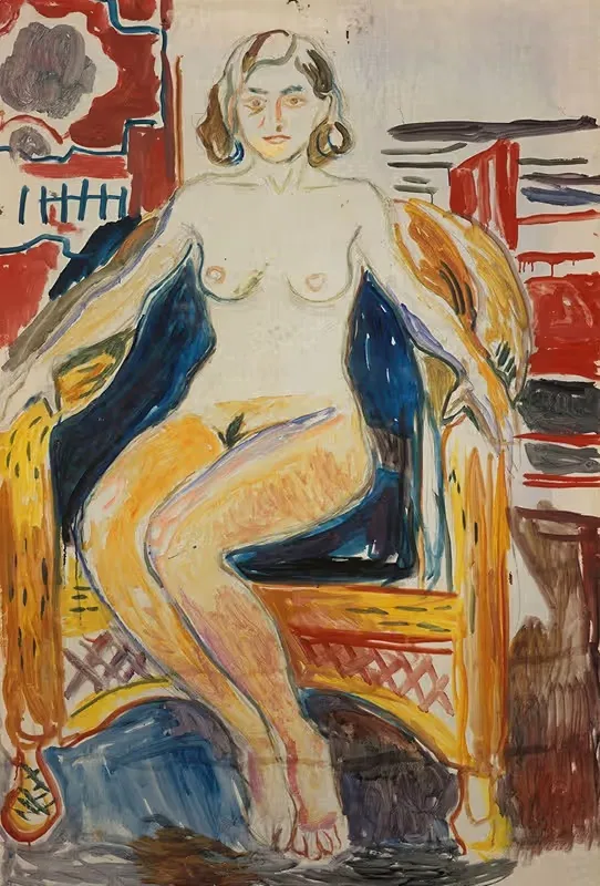 Girl from Nordland — Edvard Munch