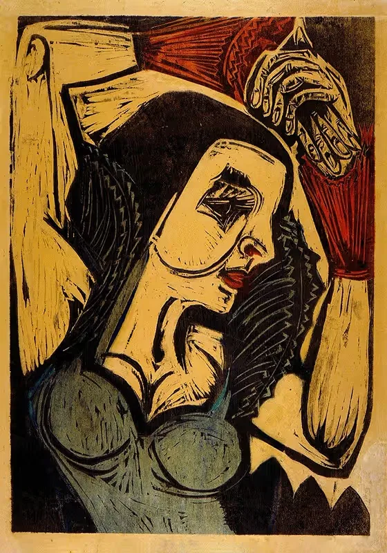 Poster of Nina Hard — Ernst Ludwig Kirchner