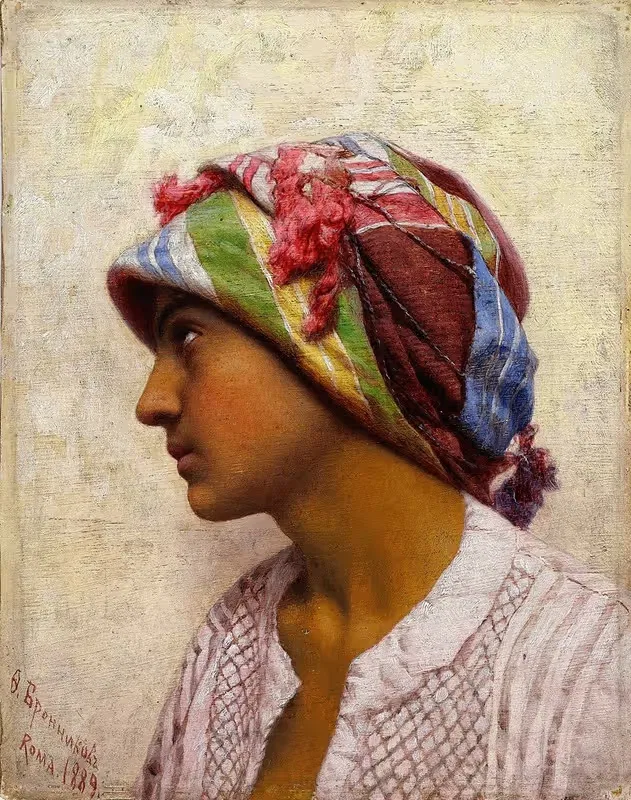 The Italian Girl — Fyodor Bronnikov