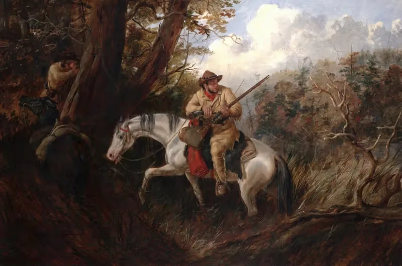 Жизнь на американской границе by Артур Фицвильям Тейт, 1852 — digital art print download
