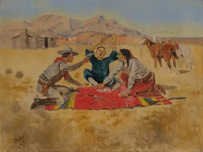 Шанс для китайца by Шарль Марион Рассел, 1894 — digital art print download