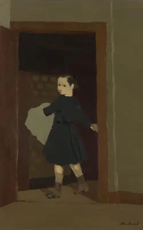 The Child at the Door — Édouard Vuillard