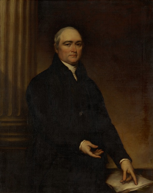 Timothy Dwight by John Trumbull, 1817 — digital art print download