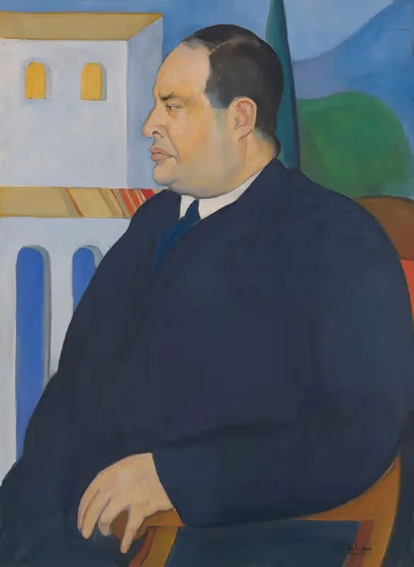 Portrait of Joseph Stella — Raphael Sala