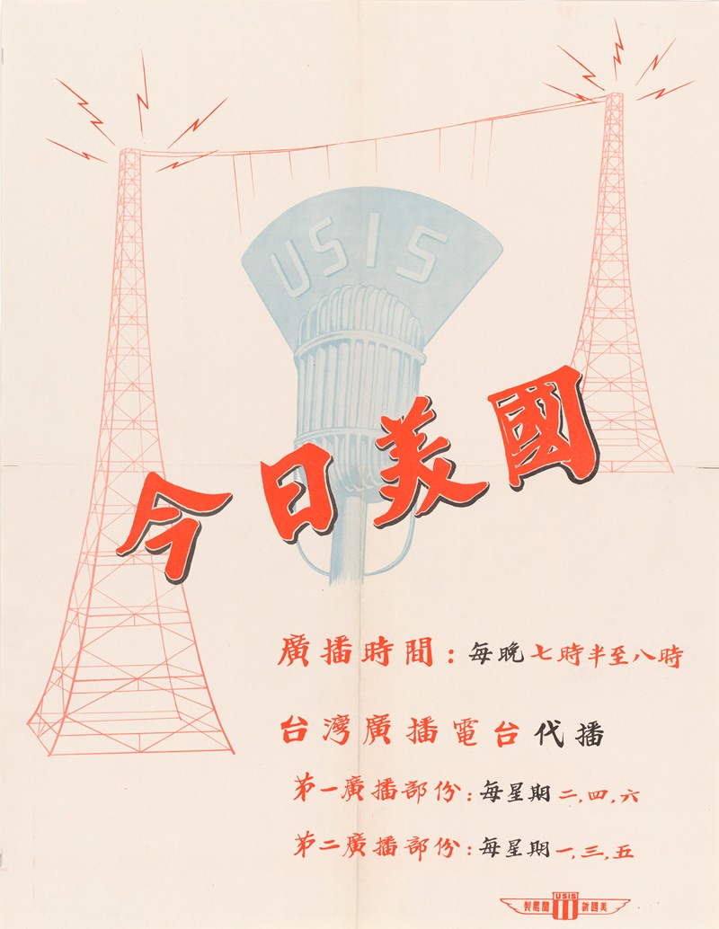 USIS – Radio Poster by Агентство информации США, 1952 — digital art print download