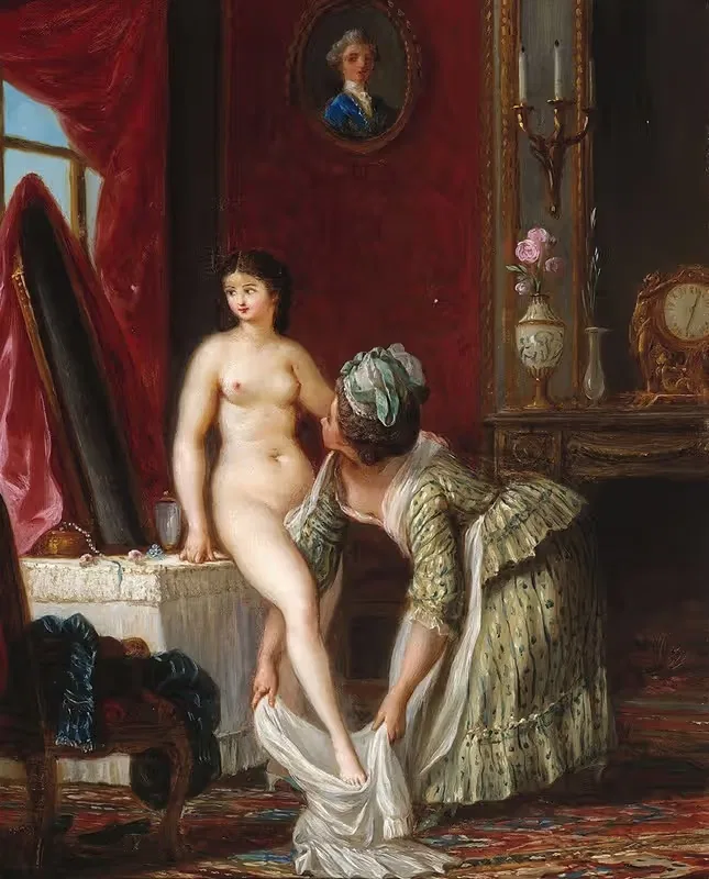 Уборка by Николас-Рене Жоллен, 1780 — digital art print download