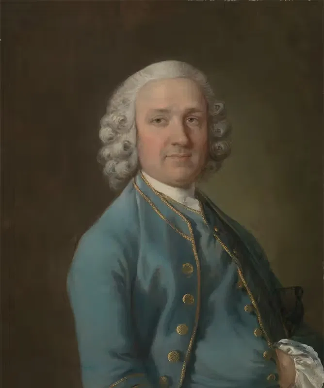 Человек по имени мистер Вуд, учитель танцев by Томас Гейнсборо, 1757 — digital art print download
