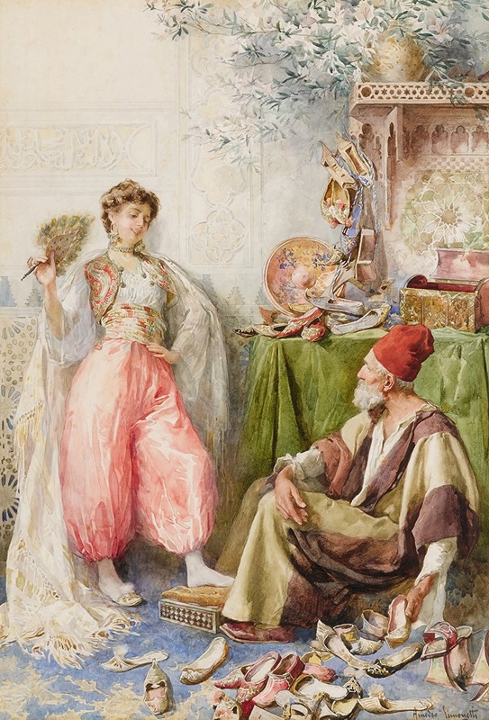 The Harem's Cobbler by Amedeo Simonetti — digital art print download