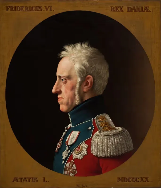 Portrait Of Frederik 6 — Christoffer Wilhelm Eckersberg