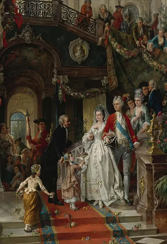 The Wedding Party by Carl Herpfer — digital art print download