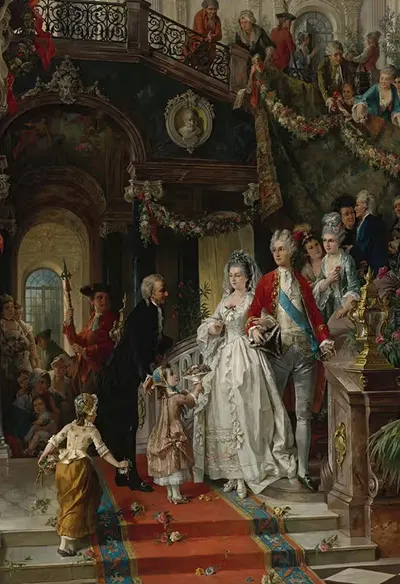 The Wedding Party by Carl Herpfer — digital art print download