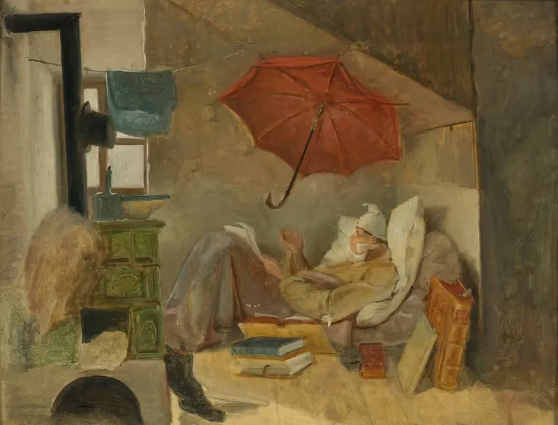 Der Arme Poet — Carl Spitzweg