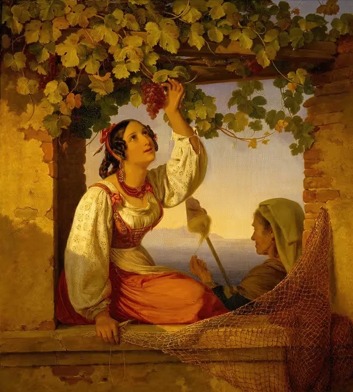 Neapolitan Fisherman's Daughter — Carl Tischbein