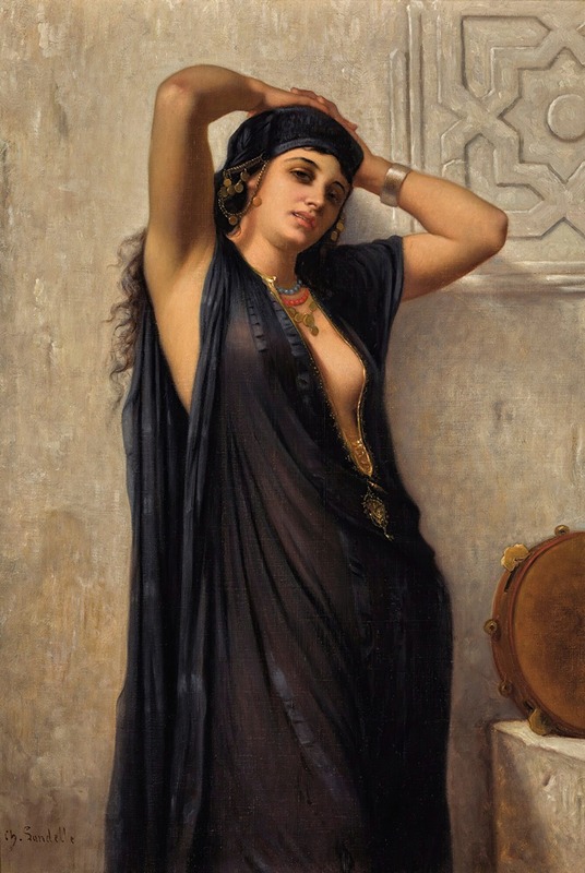 L'orientale by Charles Landelle — digital art print download