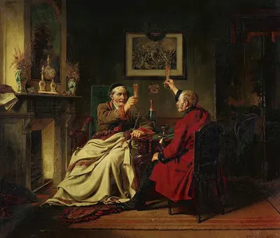 Тост by Чарльз Меер Уэбб, 1877 — digital art print download