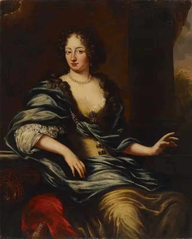 Королева Ульрика Элеонора Старшая by Давид Клёкер Эренштраль, 1648 - 1698 — digital art print download